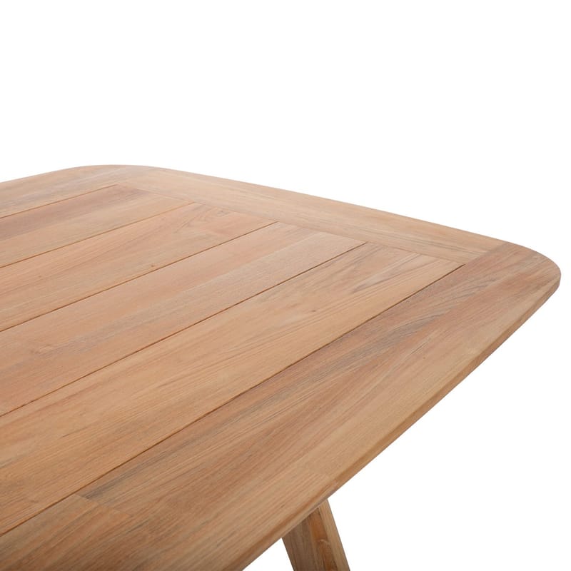 Bord HOME4YOU Roca 280x110x76 cm teak - Teak - Havemøbler - Havebord - Spisebord & havebord