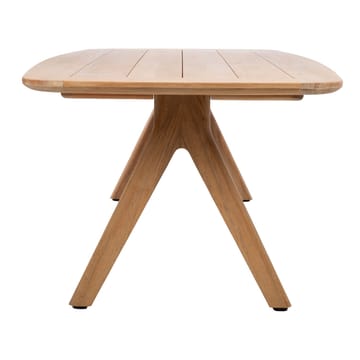 Bord HOME4YOU Roca 280x110x76 cm teak - Teak - Havemøbler - Havebord - Spisebord & havebord