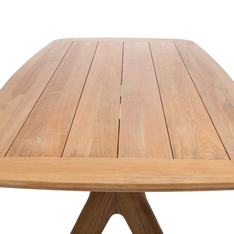 Bord HOME4YOU Roca 280x110x76 cm teak - Teak - Havemøbler - Havebord - Spisebord & havebord