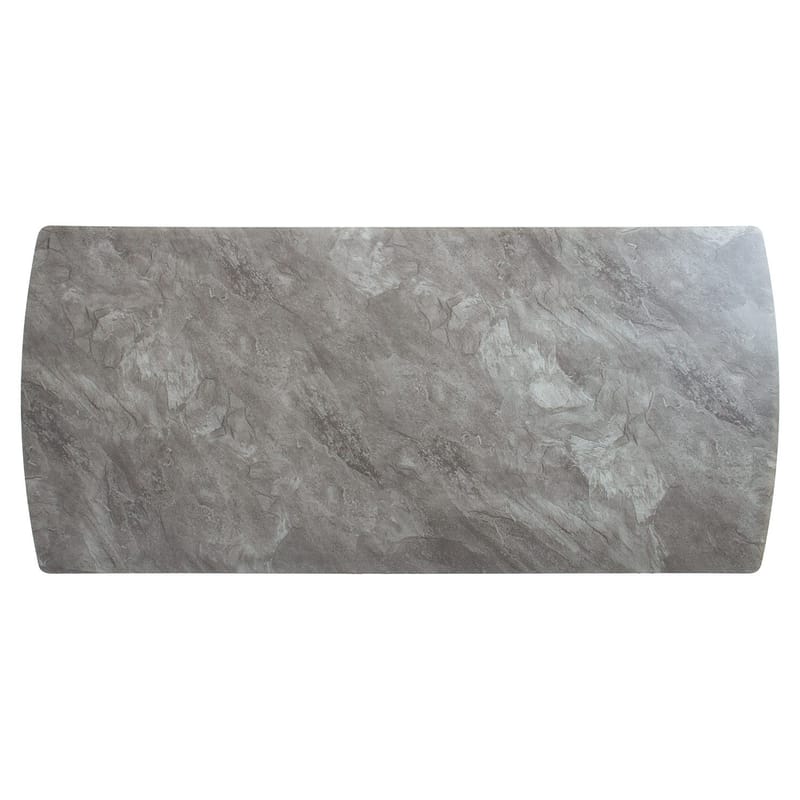 Bord HOME4YOU Silva 220x100x75 cm gråbeige - gråbeige - Havemøbler - Havebord - Spisebord & havebord