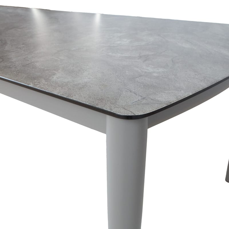Bord HOME4YOU Silva 220x100x75 cm gråbeige - gråbeige - Havemøbler - Havebord - Spisebord & havebord