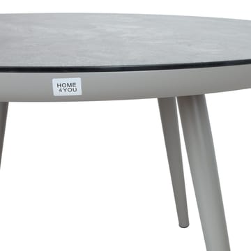 Bord HOME4YOU Silva D120x75 cm gråbeige - gråbeige - Havemøbler - Havebord - Spisebord & havebord