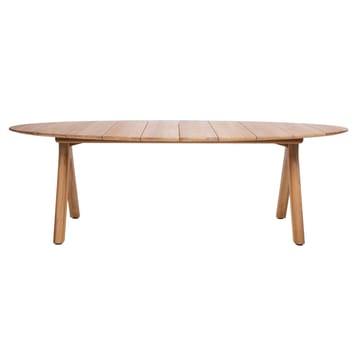 Bord HOME4YOU Tahiti 240x110x76 cm Teak - teak - Havemøbler - Havebord - Spisebord & havebord