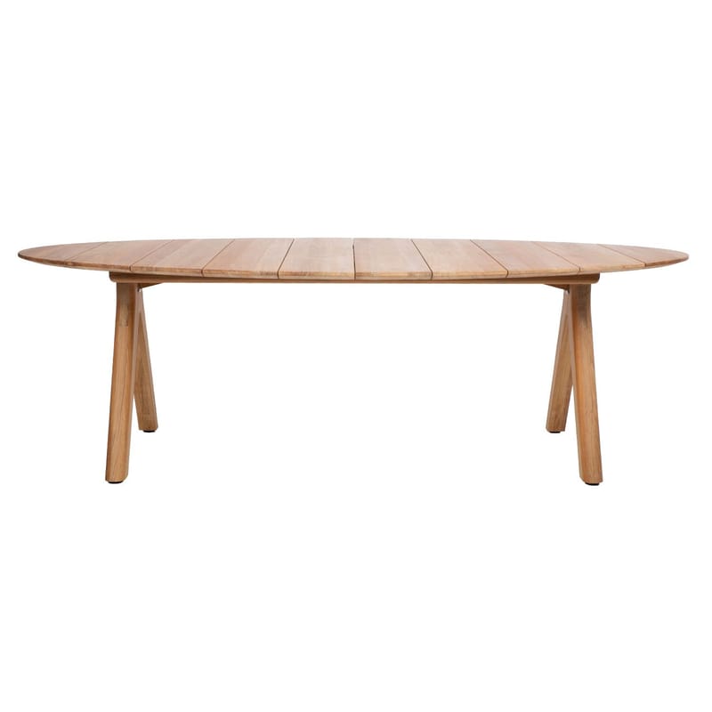 Bord HOME4YOU Tahiti 240x110x76 cm Teak - teak - Havemøbler - Havebord - Spisebord & havebord