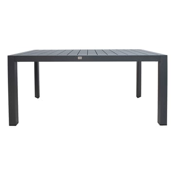 Bord HOME4YOU Tomson 160x90x73, mørkegrå - Mørkegrå - Havemøbler - Havebord - Spisebord & havebord