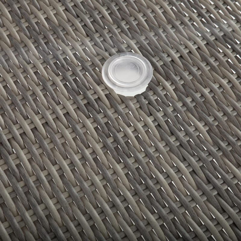 Bord HOME4YOU Trento 180x100x75 cm Lysegrå - Lysegrå - Havemøbler - Havebord - Spisebord & havebord