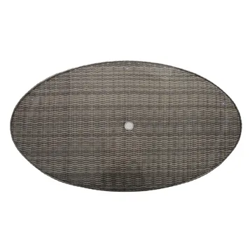 Bord HOME4YOU Trento 180x100x75 cm Lysegrå - Lysegrå - Havemøbler - Havebord - Spisebord & havebord