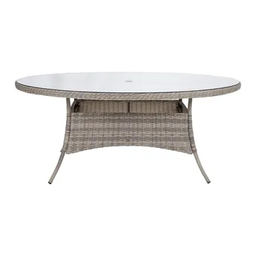 Bord HOME4YOU Trento 180x100x75 cm Lysegrå - Lysegrå - Havemøbler - Havebord - Spisebord & havebord