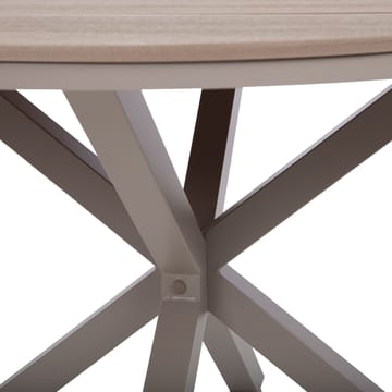 Bord HOME4YOU Porto D110,5x73 cm Beige/Grå - beige / grå - Havemøbler - Havebord - Spisebord & havebord