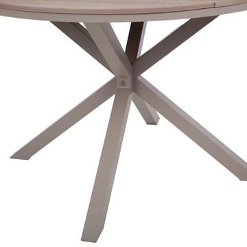 Bord HOME4YOU Porto D110,5x73 cm Beige/Grå - beige / grå - Havemøbler - Havebord - Spisebord & havebord