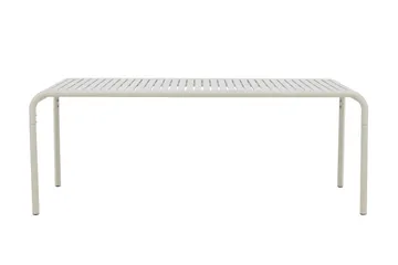 Borneo Spisebord Udendørs 100x200 cm - Beige - Havemøbler - Havebord - Spisebord & havebord