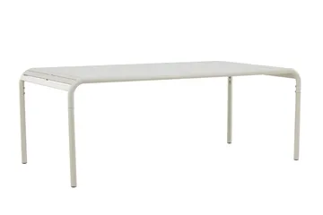 Borneo Spisebord Udendørs 100x200 cm - Beige - Havemøbler - Havebord - Spisebord & havebord