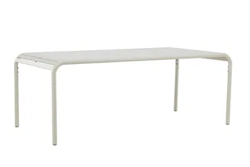 Borneo Spisebord Udendørs 100x200 cm - Beige - Havemøbler - Havebord - Spisebord & havebord