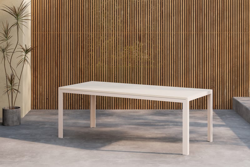 Break Spisebord Udendørs 90x205 cm - Beige - Havemøbler - Havebord - Spisebord & havebord