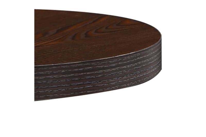 Bistrobord 40 cm Mdf Mørkebrun - Brun - Havemøbler - Havebord - Cafebord