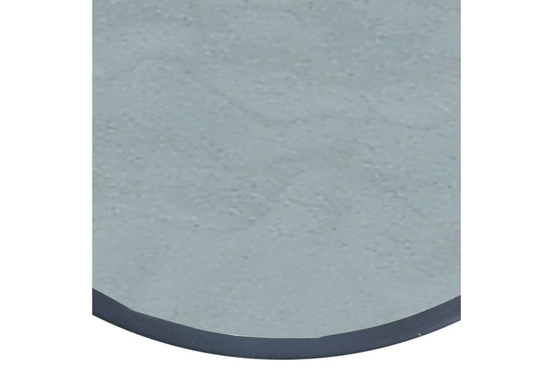 Bistrobord 40x46 cm Stål Og Glas Sort - Sort - Havemøbler - Havebord - Cafebord
