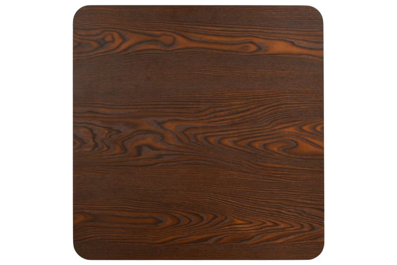 Bistrobord 50x50 cm Mdf Mørkebrun - Brun - Cafebord - Altanborde