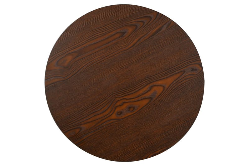 Bistrobord 60 cm Mdf Mørkebrun - Brun - Havemøbler - Havebord - Cafebord