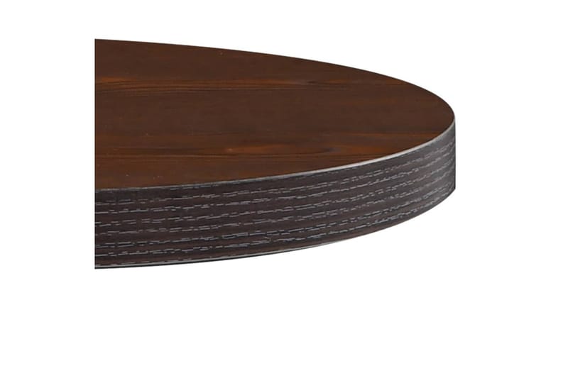 Bistrobord 60 cm Mdf Mørkebrun - Brun - Havemøbler - Havebord - Cafebord