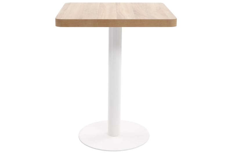 Bistrobord 60x60 cm Mdf Lysebrun - Brun - Cafebord - Altanborde