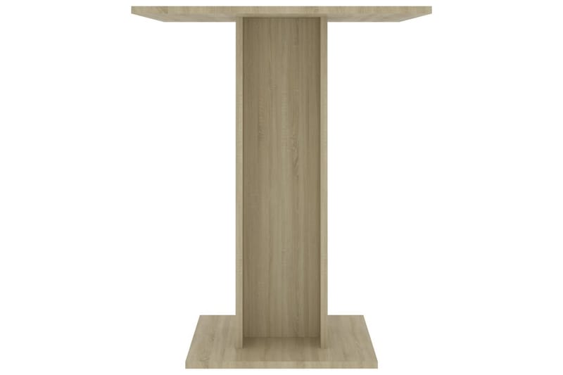 Bistrobord 60x60x75 cm Spånplade Sonoma-Eg - Brun - Cafebord - Altanborde