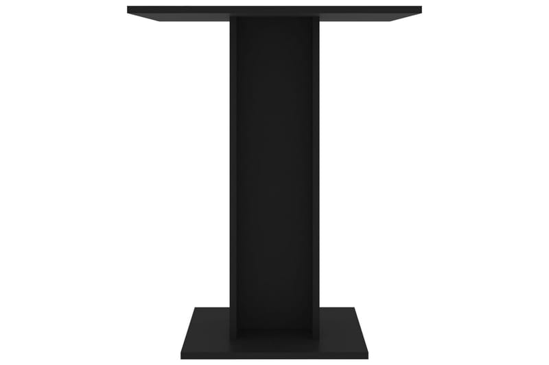 Bistrobord 60x60x75 cm Spånplade Sort - Sort - Havemøbler - Havebord - Cafebord