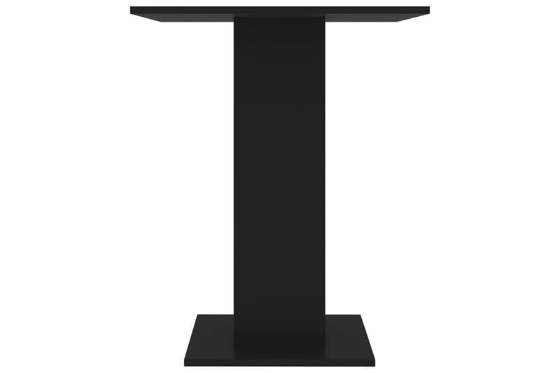 Bistrobord 60x60x75 cm Spånplade Sort - Sort - Havemøbler - Havebord - Cafebord