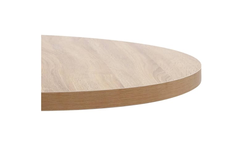 Bistrobord 80 cm Mdf Lysebrun - Brun - Havemøbler - Havebord - Cafebord