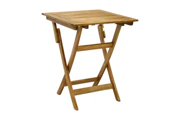 Bord FINLAY 60x60xH72cm sammenfoldet træ: Akacia - Havemøbler - Havebord - Cafebord