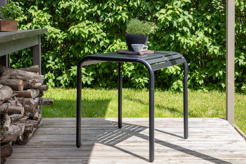 Borneo Cafébord 70 cm - Sort - Havemøbler - Havebord - Cafebord