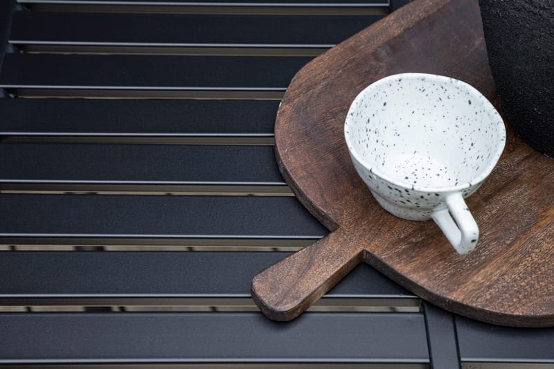 Borneo Cafébord 70 cm - Sort - Havemøbler - Havebord - Cafebord