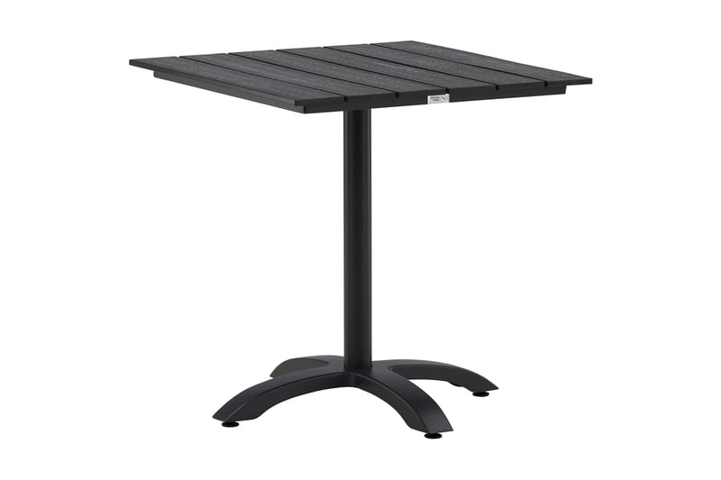 Colorado Cafébord 70 cm Sort - Venture Home - Havemøbler - Havebord - Cafebord