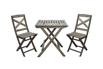 Edilma Klapbord 65 cm - Grå - Havemøbler - Havebord - Cafebord