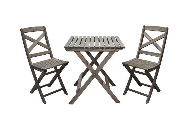 Edilma Klapbord 65 cm - Grå - Havemøbler - Havebord - Cafebord