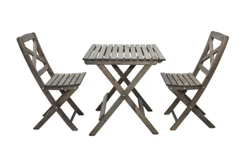Edilma Klapbord 65 cm - Grå - Havemøbler - Havebord - Cafebord