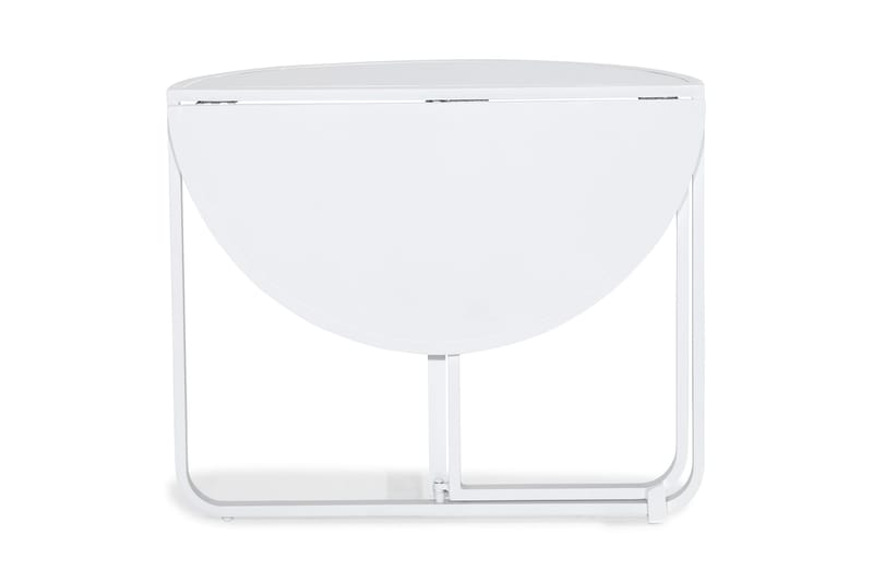 Flippy Cafébord 90 cm Rundt - Hvid - Havemøbler - Havebord - Cafebord