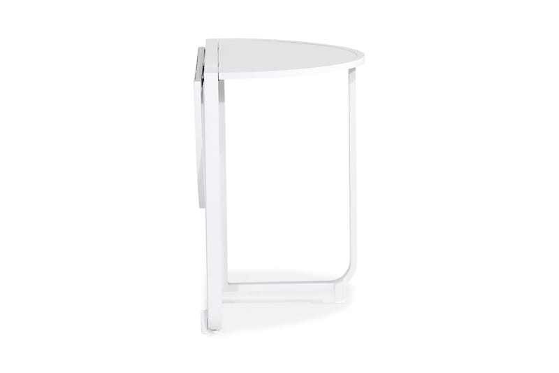 Flippy Cafébord 90 cm Rundt - Hvid - Havemøbler - Havebord - Cafebord