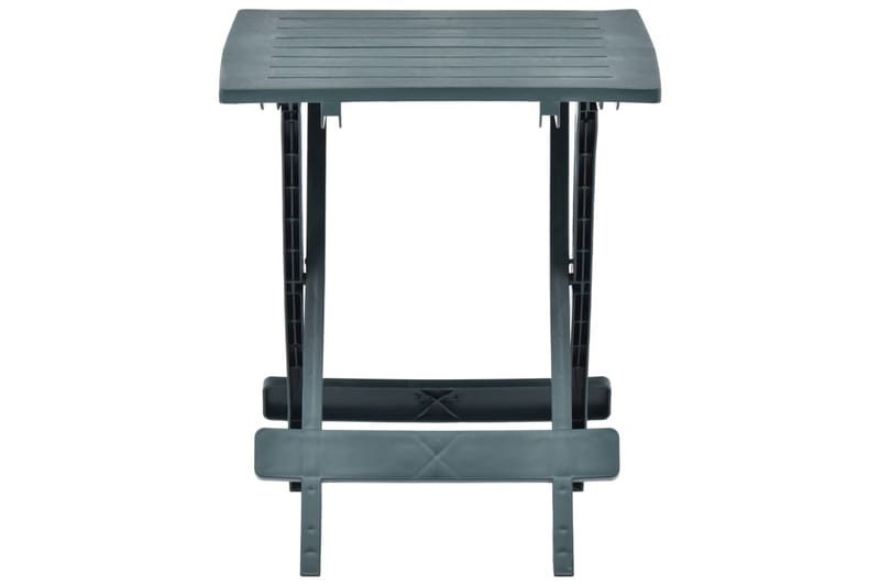 foldbart havebord 45 x 43 x 50 cm plastik grøn - Grøn - Havemøbler - Havebord - Cafebord