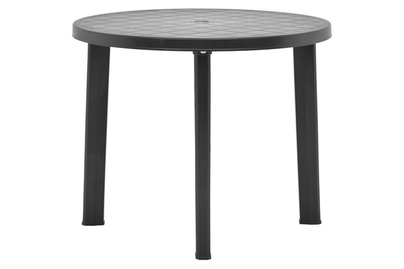 havebord 89 cm plastik antracitgrå - Grå - Cafebord - Altanborde