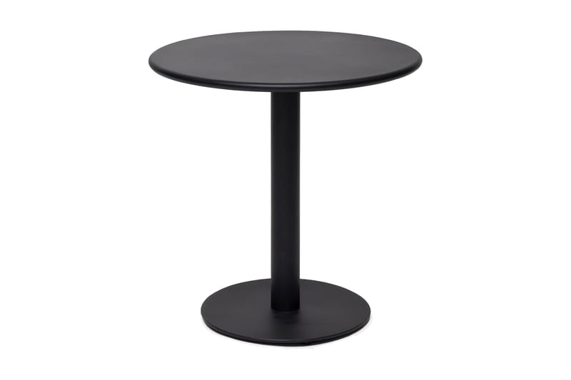 Hillerstorp Näsby Cafébord 70 cm Rund - Sort - Cafebord - Altanborde