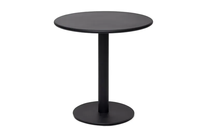 Hillerstorp Näsby cafebord 70 cm rundt, Sort