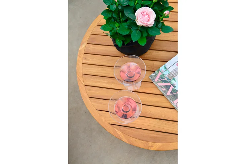 Himmelsnäs Bord 80 cm Brun - Hillerstorp - Havemøbler - Havebord - Cafebord