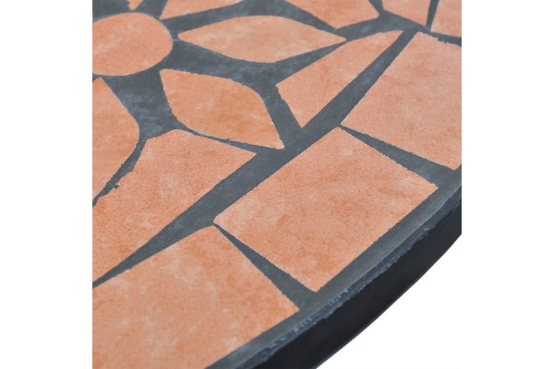 Mosaikbord Terracotta 60 Cm - Brun - Cafebord - Altanborde