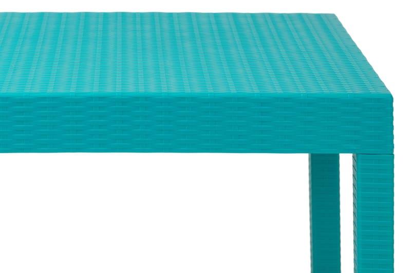 Nadia Bord 80x80 cm - Turkis - Havemøbler - Havebord - Cafebord