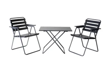 Retro bord - Sort / grå - Havemøbler - Havebord - Cafebord