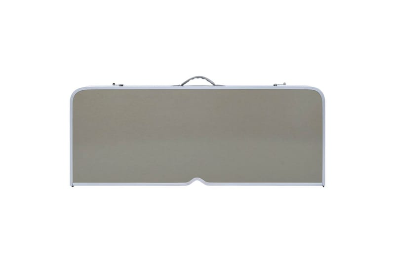 Foldbart Campingbord Med 4 Siddepladser Stål Aluminium - Havemøbler - Havebord - Campingborde