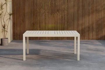 Capo Spisebord Udendørs 100x160 cm - Beige - Havemøbler - Havebord - Spisebord & havebord