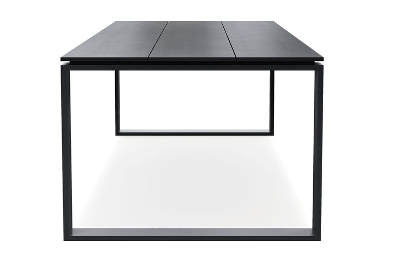 Devon Spisebord Udendørs 210x100 cm Rektangulært - Sort - Havemøbler - Havebord - Spisebord & havebord