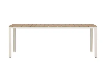 Etna Spisebord Udendørs 90x210 cm - Beige - Havemøbler - Havebord - Spisebord & havebord