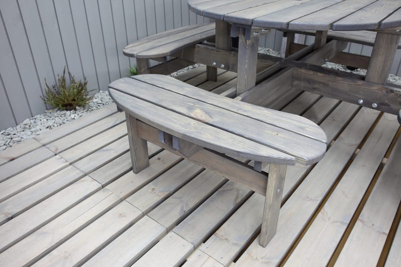 Frankfurt Picnicbord - Brun - Havemøbler - Havebord - Picnicbord